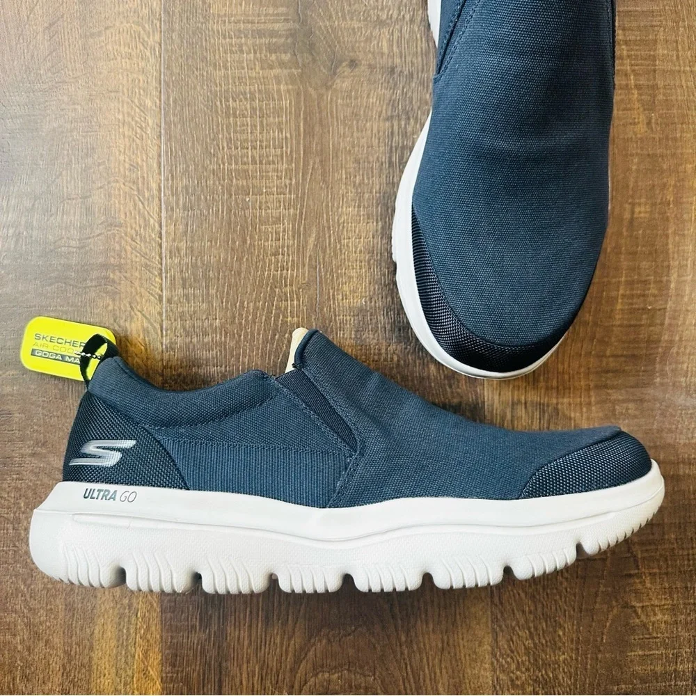 Skechers Go Walk Evolution Ultra Ramble | NIB | Navy/Gray | Men’s 11 - Picture 5 of 8